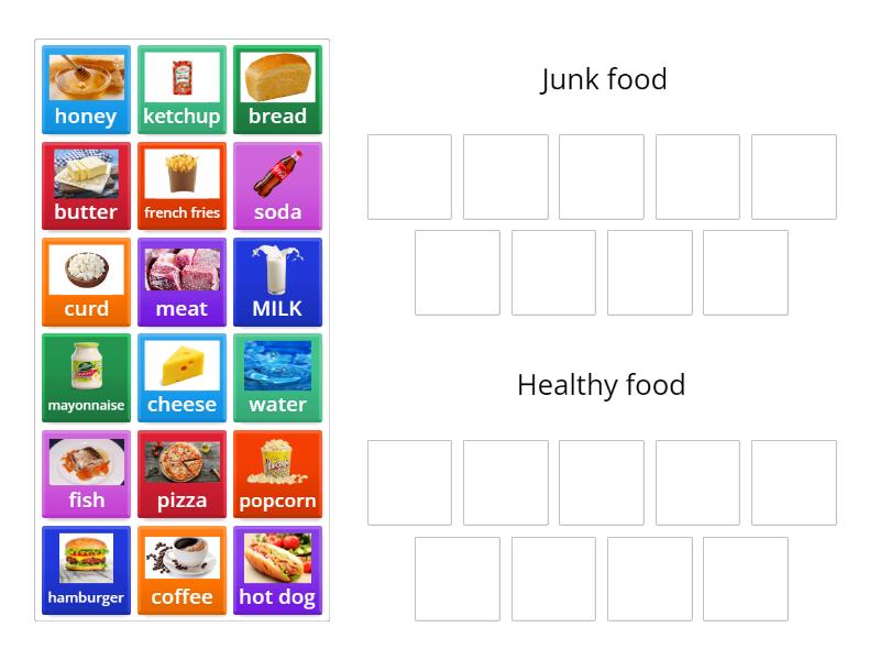 Food - Group sort