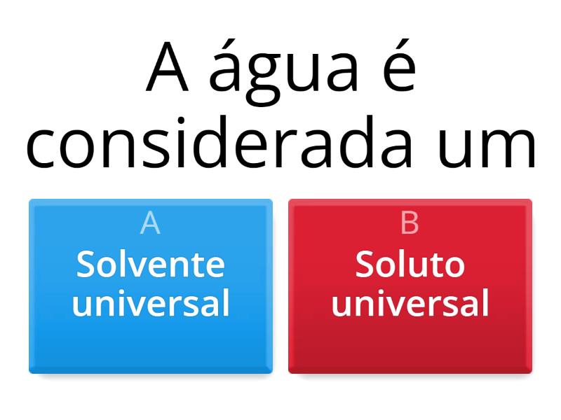 Soluto E Solvente Questionário 7253