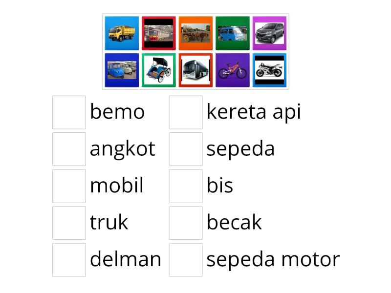 mengenal bilangan dan lambang bilangan - Match up