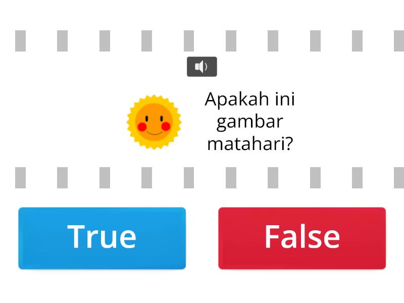 Mengenal Benda-Benda Langit - True Or False