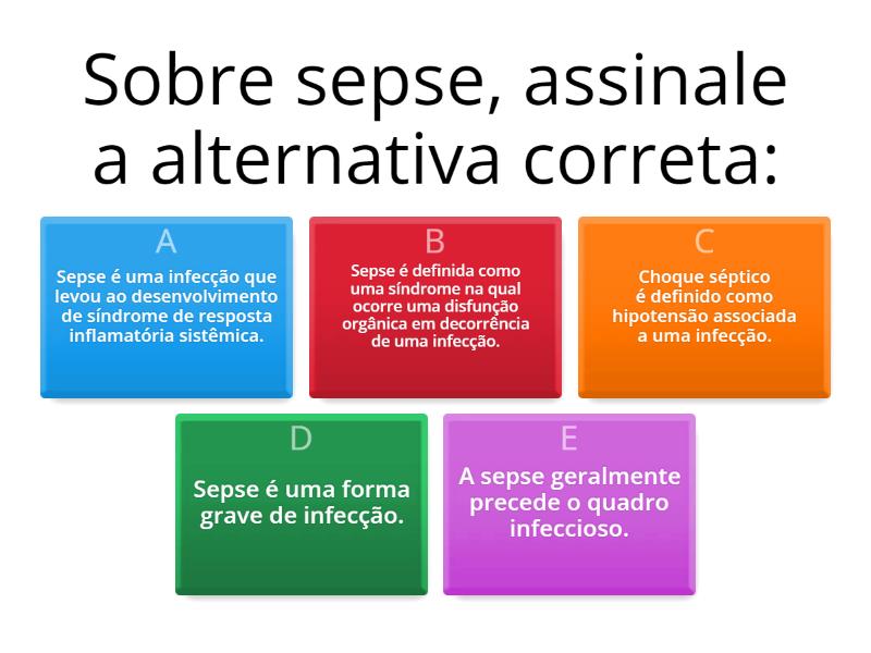 Sepse - Quiz