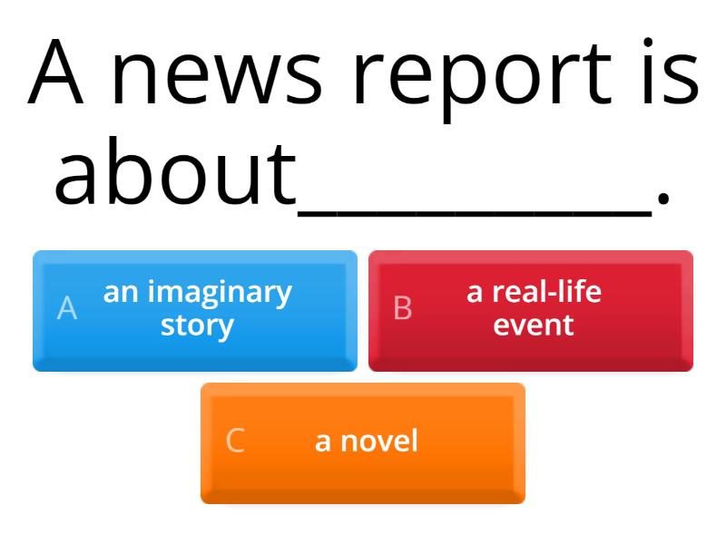 How To Write A News Report For School