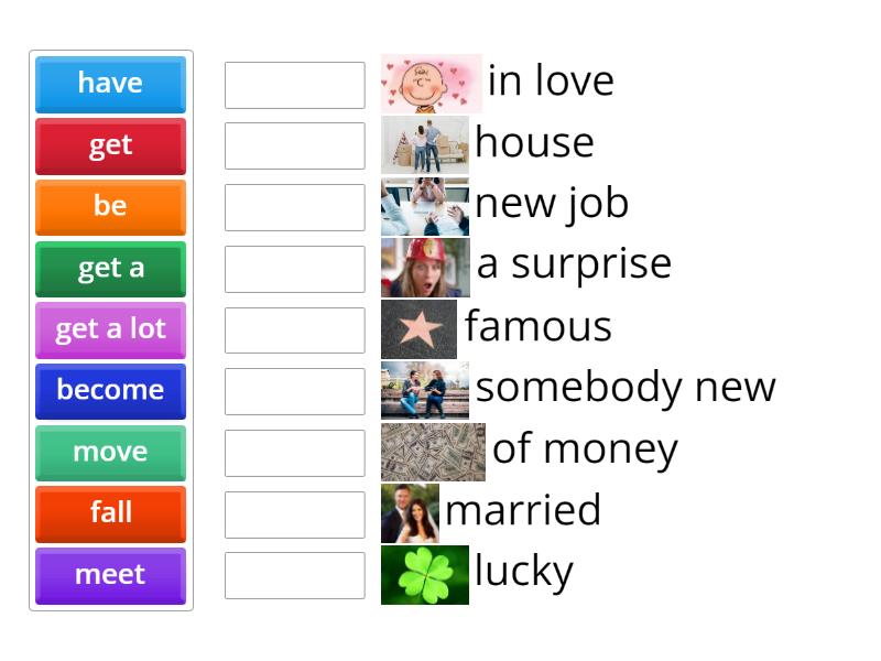 Verb phrases EF Elementary 10C - Match up