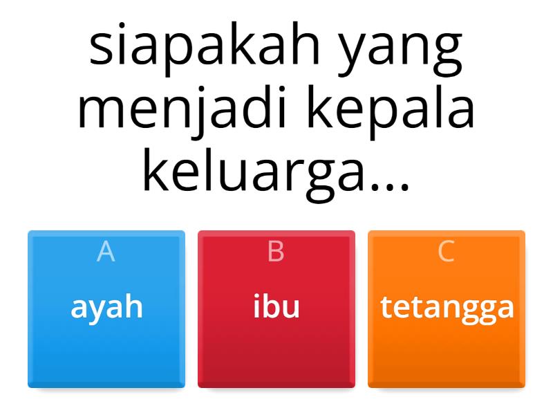 keluarga - Quiz