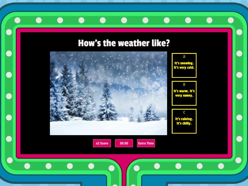 WEATHER - Gameshow Quiz