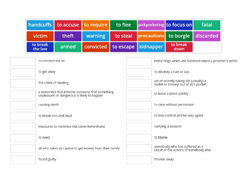 On Screen B1+/B2 Module 5 Quiz - Une las parejas