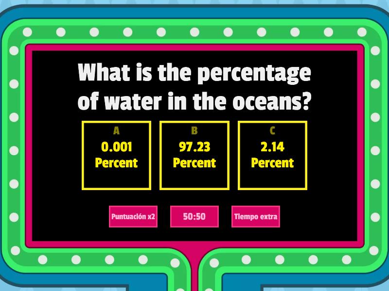 Reading Comprehension Test - Gameshow Quiz