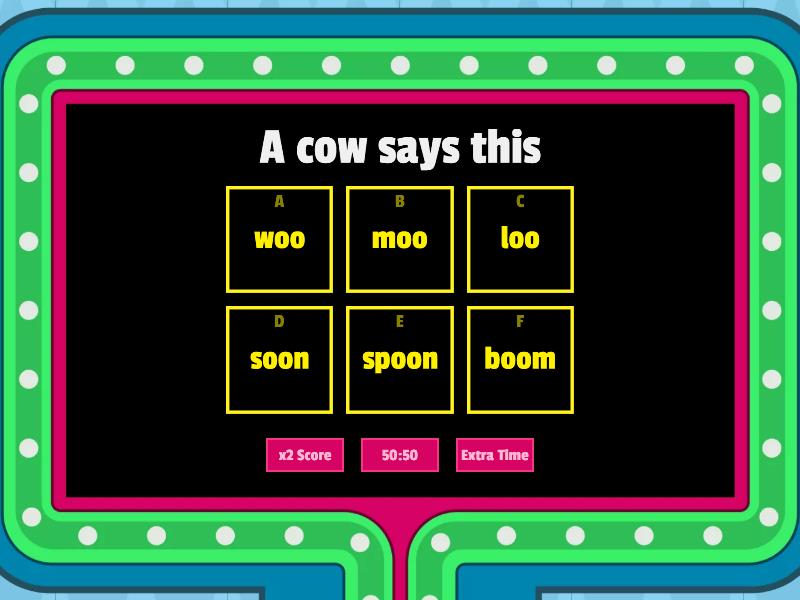 OO - like MOO - Game Show - Gameshow quiz