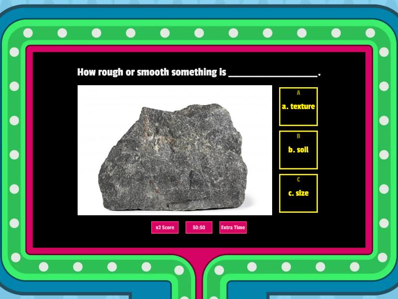 What Are Rocks? 2.2 - Gameshow Quiz