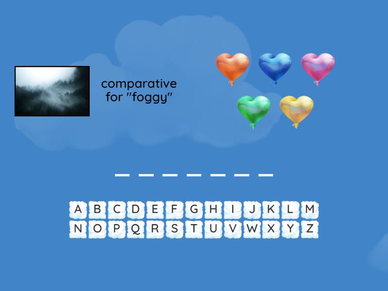 comparatives-weather - Hangman