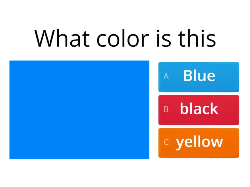 colors - Quiz