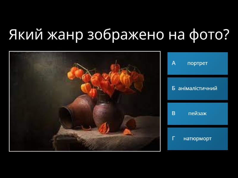 Фотомистецтво 9 клас - Вікторина