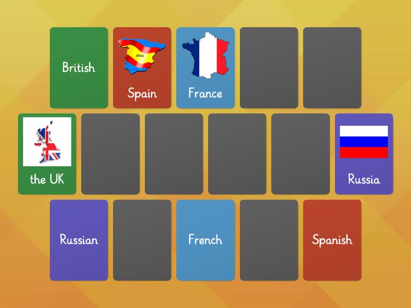 First countries. Countries matching. Go Getter 1 Countries and Nationalities. Countries matching game.