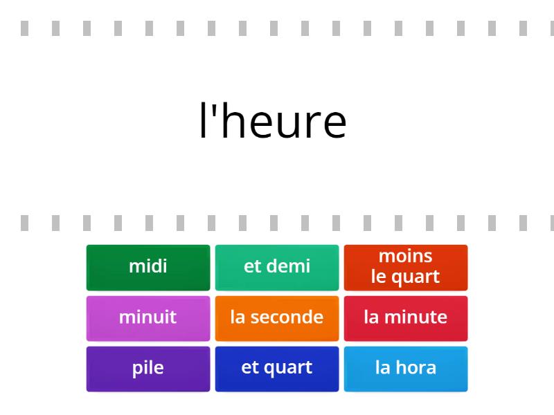 comment écrire les heures en lettres en espagnol