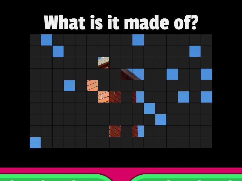 What is it made of? Materials - Image quiz