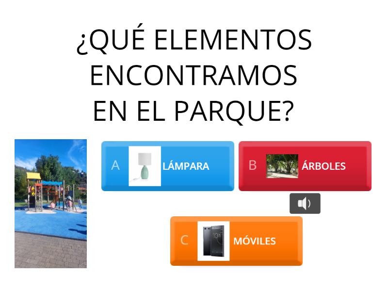 EN EL PARQUE... - Cuestionario