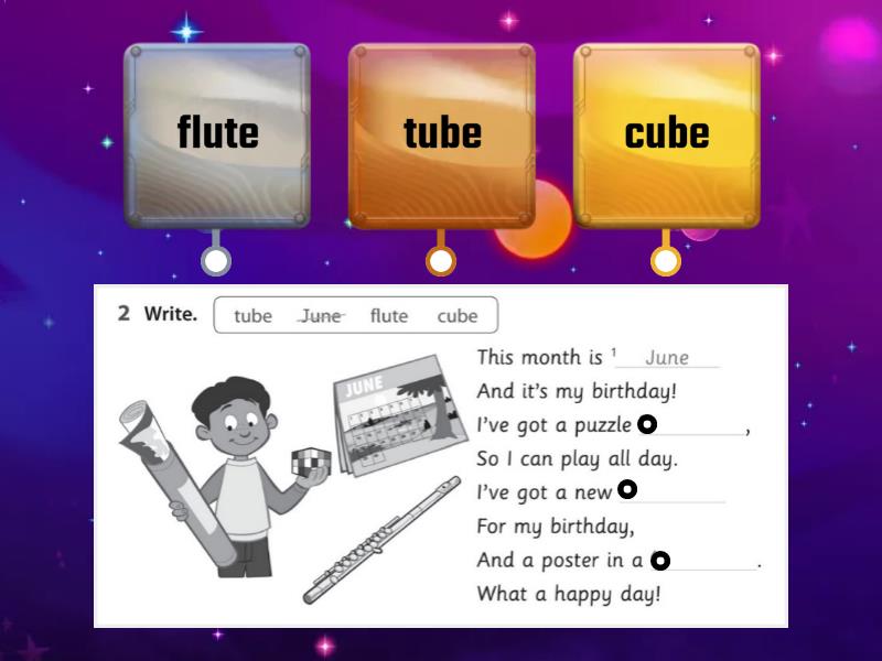 FF2 UNIT 12 PHONICS - Labelled diagram