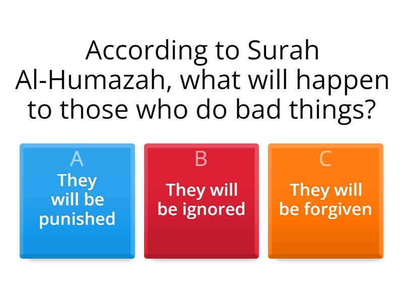 tafhim-surah-al-humazah-quiz
