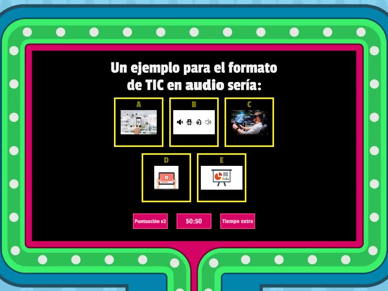 Formatos de TIC - Gameshow quiz