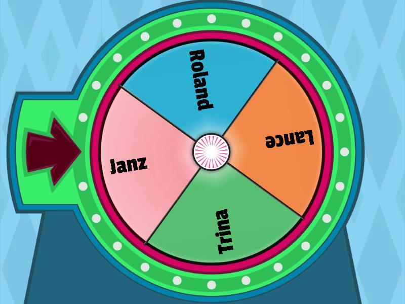 Recitation Spin the wheel