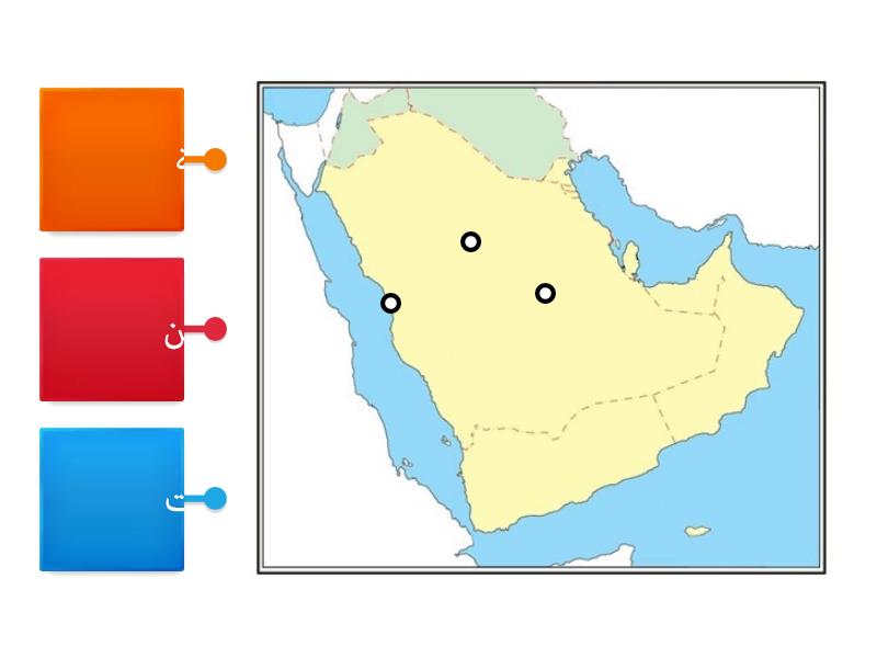 حضارات شبه الجزيرة العربية مخطط المربعات