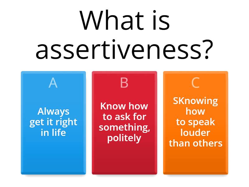 Assertiveness - Quiz