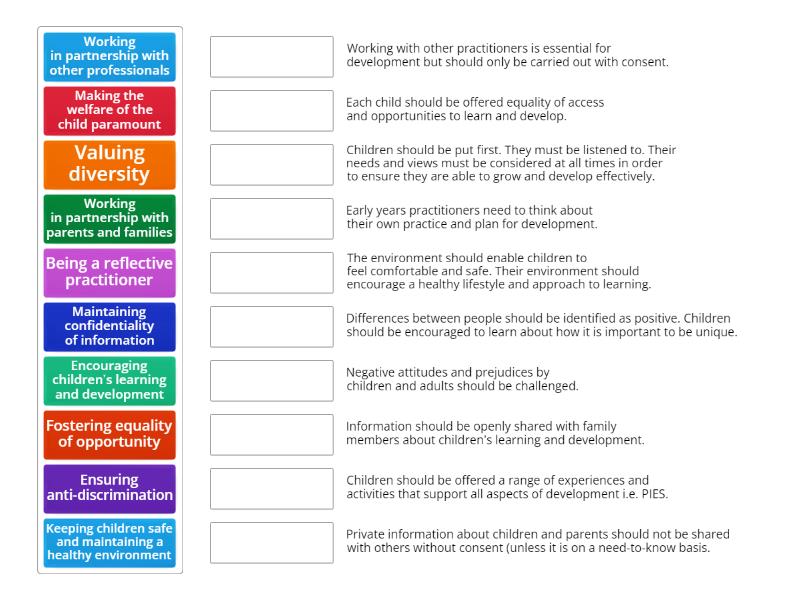 early-years-values-of-care-match-up