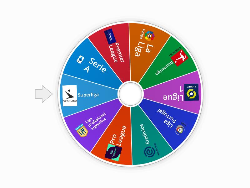 LAS 10 MEJORES LIGAS DEL FIFA Spin the wheel