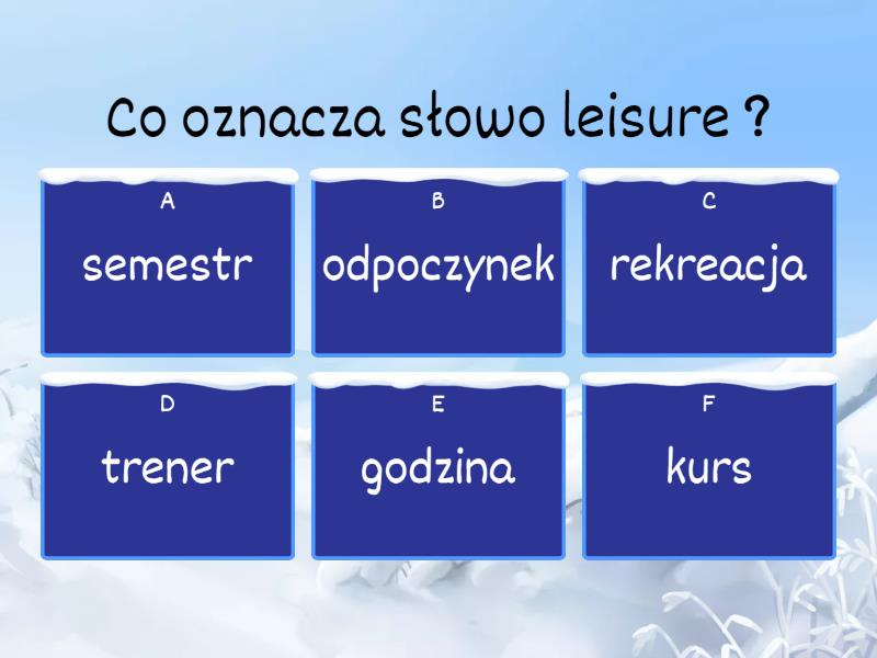 Test Angielski Klasa 5 Unit 3 Angielski unit 3 revision - Quiz