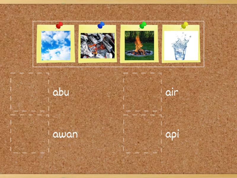 Menghubungkan Gambar dengan Kata - Match up