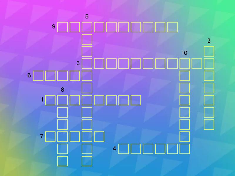 Cause and Effect Crossword