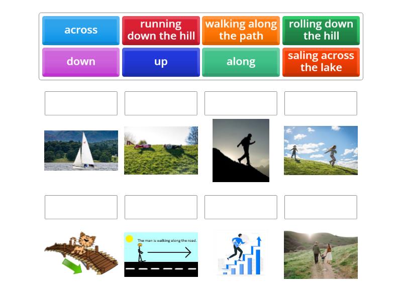 GMF 2 unit 4 - prepositions - Match up