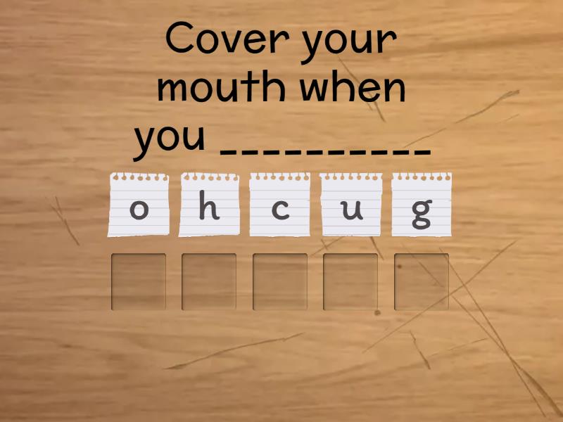 OUGH SPELLING PATTERNS - Anagram