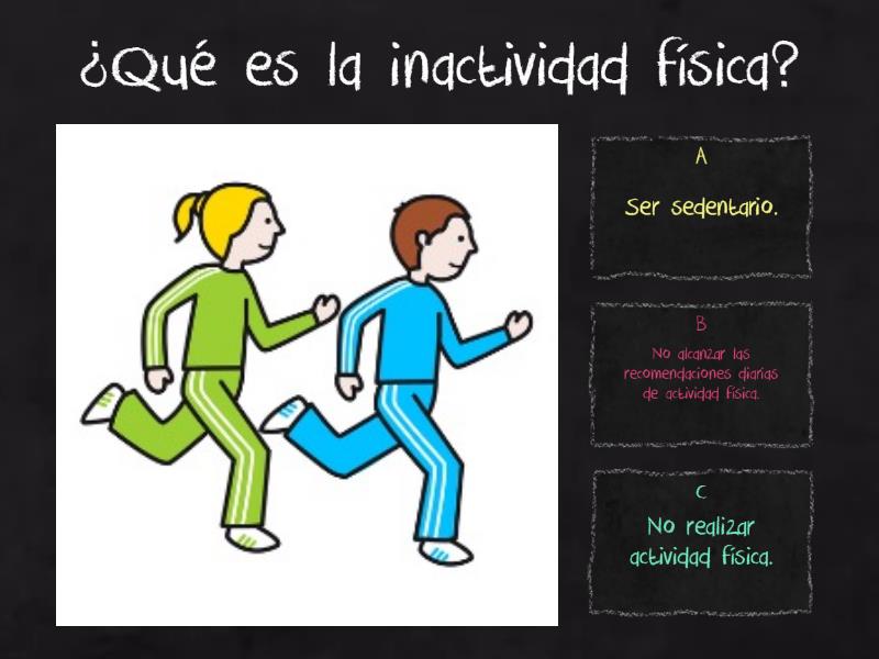 Inactividad física - Quiz