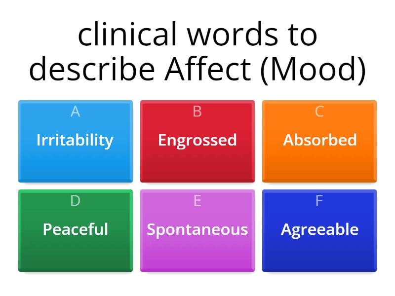 Clinical words quiz
