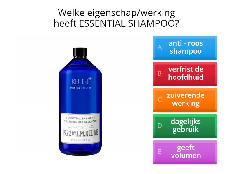 Shampoos heer Quiz