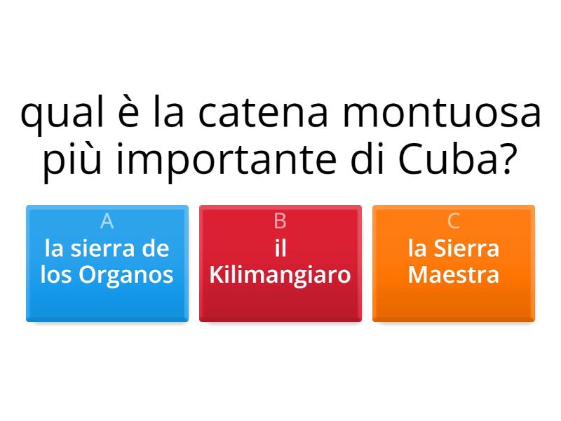 Cuba - Quiz