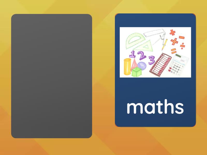 Family and friends 2 Unit 5 School subjects - Random cards