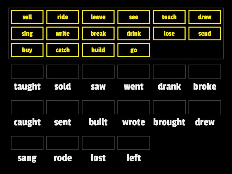 past-forms-of-verb-match-up