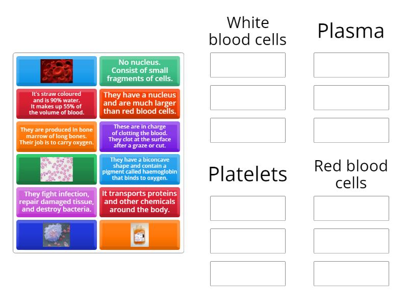 The blood - Group sort