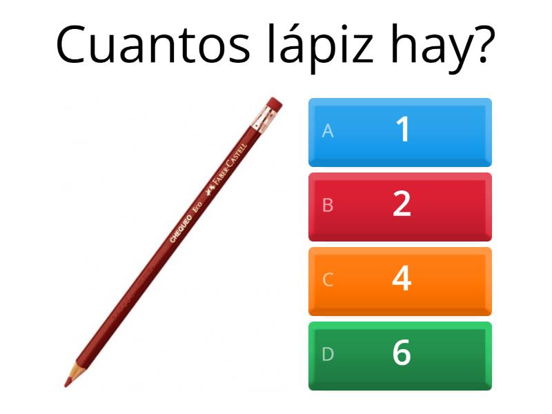 ¿CUANTOS OBJETOS HAY? - Quiz