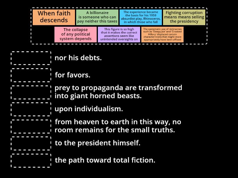 Chapter 10 - Task 1 (Match the beginnings of the sentences with the ...