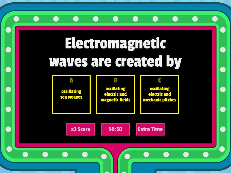 Electromagnetism gameshow quiz