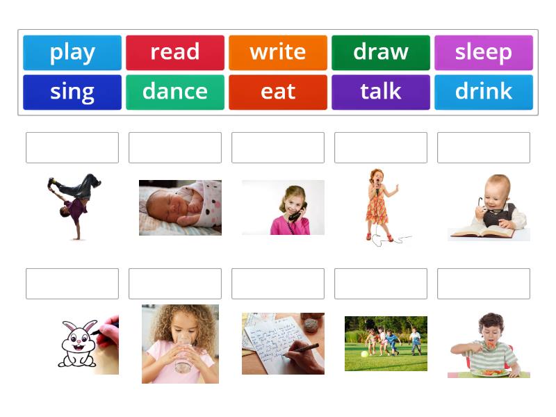 EVERYBODY UP 2 - UNIT 5 - LESSON 2 - VOCABULARY - Match up