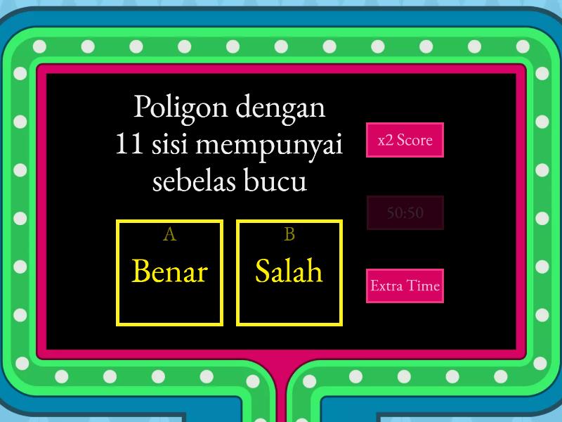 Poligon Asas - Gameshow quiz