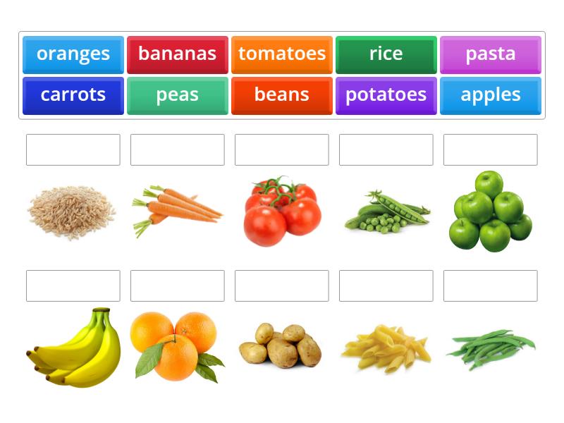 Team Together 1 Unit 6 food - Match up