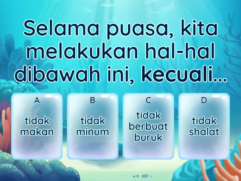 Puasa & Zakat - Quiz