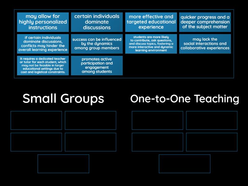 classes - Group sort