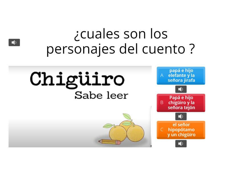 Chiguiro Sabe Leer Autor E Ilustrador Bogotano Ivar Da Coll Quiz