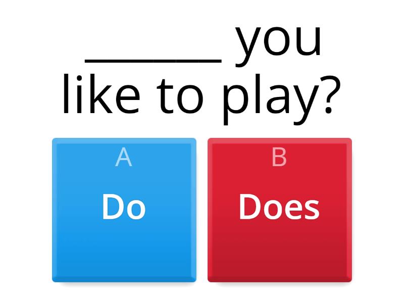 Do does present simple questions cuestionario